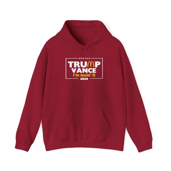 Trump Vance \"I\'m Lovin\' It\" Hoodie - Image 5