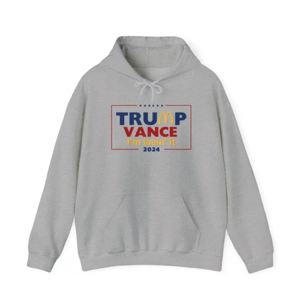 Trump Vance \"I\'m Lovin\' It\" Hoodie - Image 3