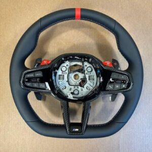 BMW M Carbon Fiber Steering Wheel – G87 M2 / G80 M3 / G82 M4 / G20 G21 (Heated & Vibro)