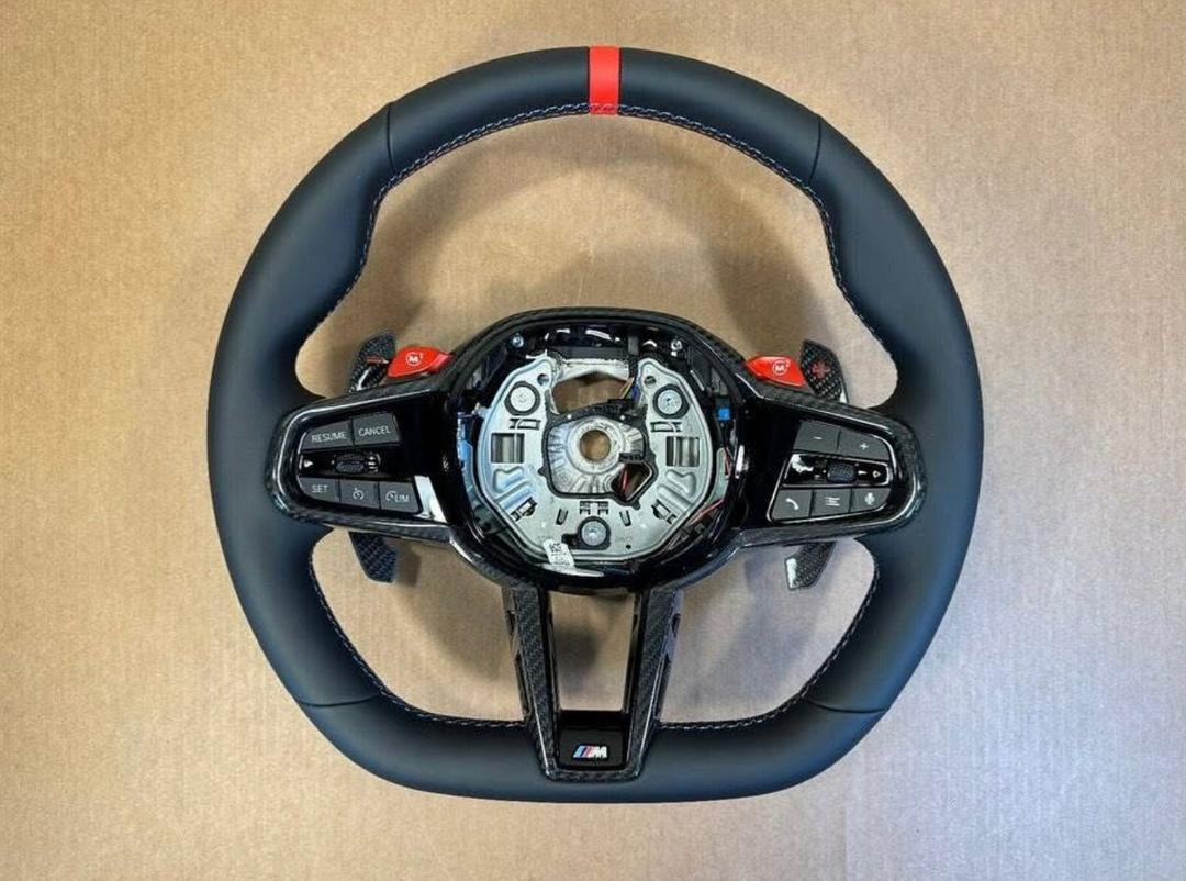 BMW M Carbon Fiber Steering Wheel – G87 M2 / G80 M3 / G82 M4 / G20 G21 (Heated & Vibro)