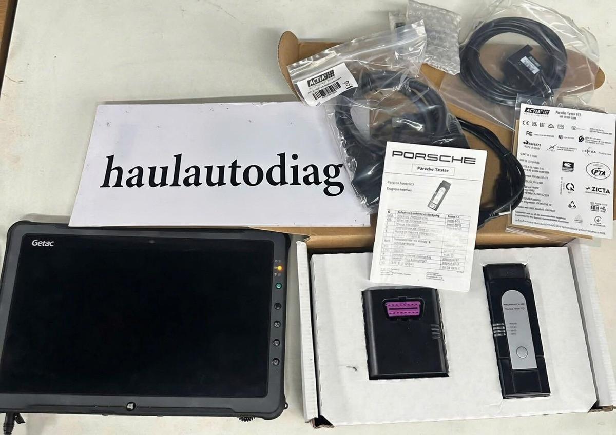 Porsche PIWIS 4 Complete Kit with Getac tablet