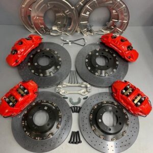 Ceramic Brake Upgrade Kit – Porsche 992 (410×36 mm Front / 390×32 mm Rear)