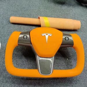 Carbon Fiber Steering Wheel for Tesla Model Y / Model 3 – Premium Performance Upgrade