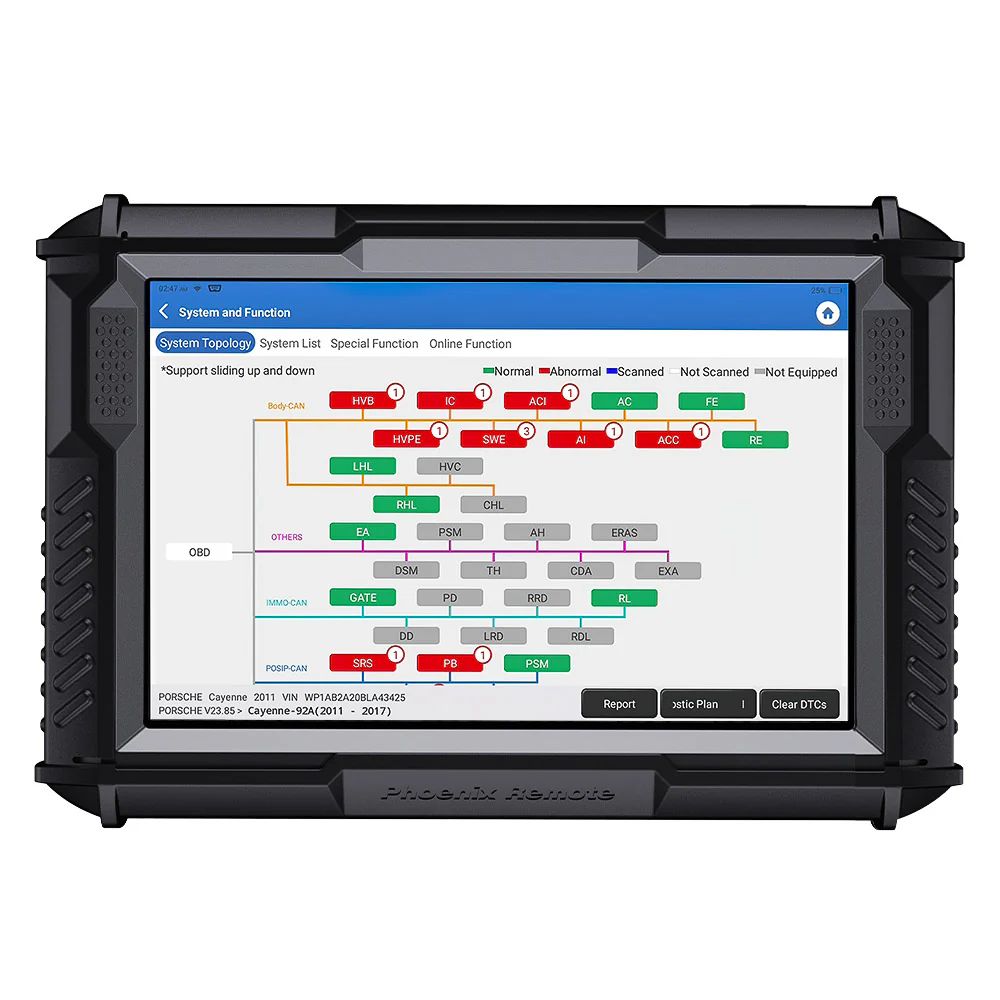 Phoenix Remote Automotive Diagnostic Tablet