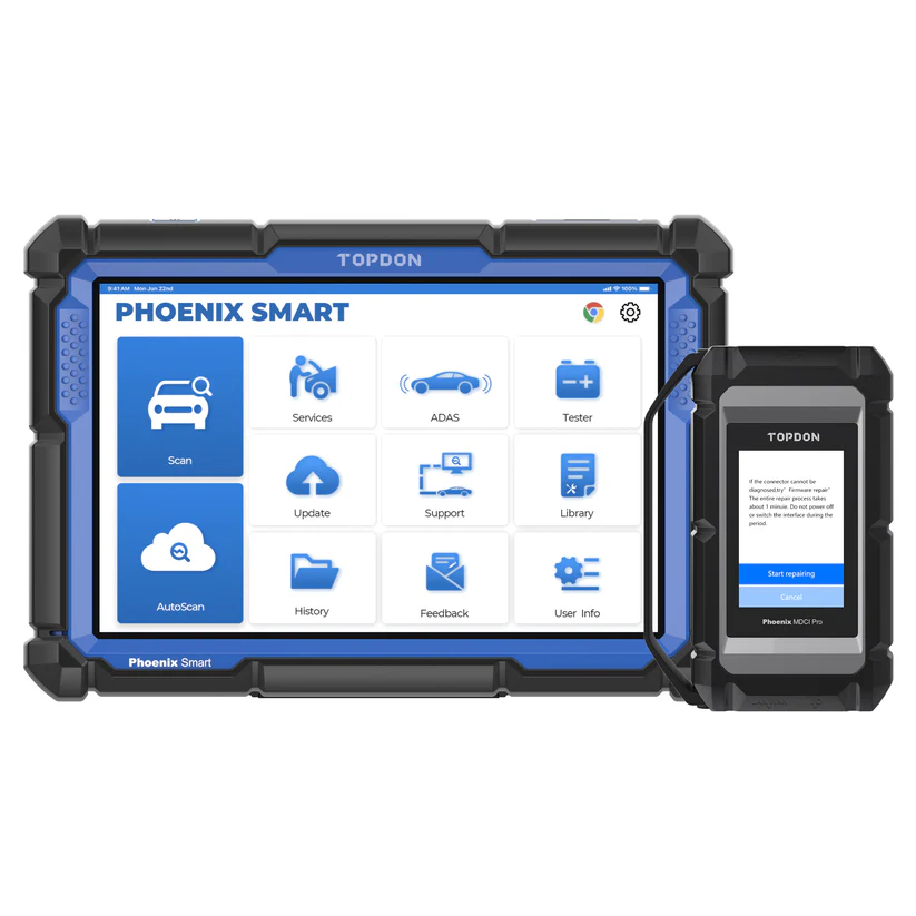 TOPDON Phoenix Smart – Advanced Automotive Diagnostic Tablet