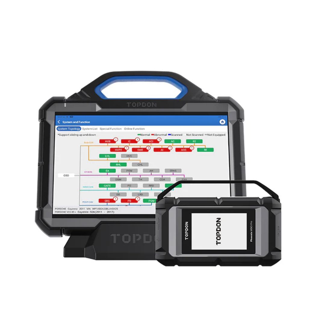 TOPDON Phoenix Max – Professional Automotive & Heavy-Duty Diagnostic Tablet